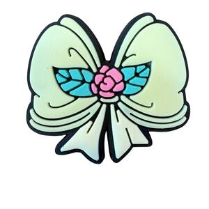 Beauty and the Beast Belle Bow Croc Charm